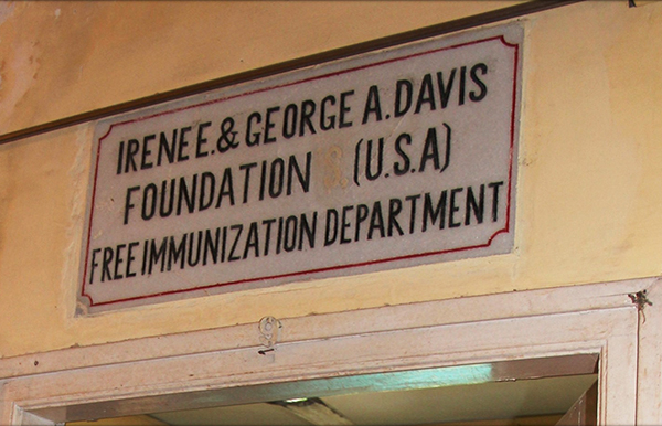 Hepatitis B & Typhoid Vaccination (since 2002)